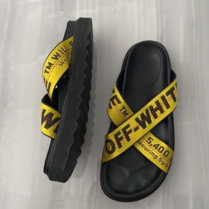 Off White authentic leather sandals